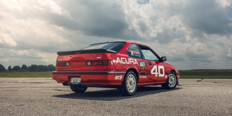 1987 Acura Integra 40 Racer: Фотоспорткар, который забыли вовремя