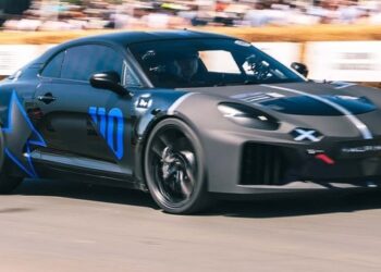 Alpine A110 Future: на фестивале в Гудвуде показали электрическое будущее спорткара