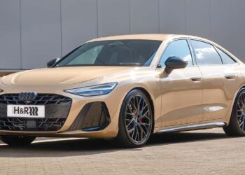 Audi A6 получил спортивный характер: занижение и расширение колей от H&R