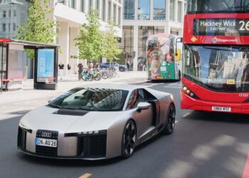 Audi Nuvolari: гибридный суперкар на 1001 силу показали в Лондоне