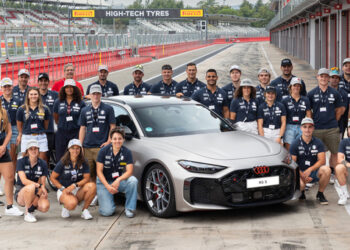Audi привезла чемпионов FISI на Имолу: 29 спортсменов и 18 медалей на трассе с новой RS 5