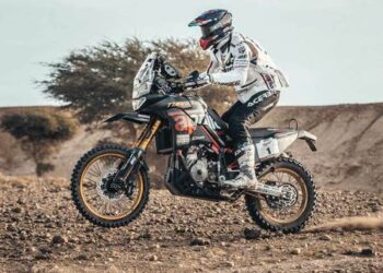 Авария на ралли-марафоне: пилот Aprilia Jacopo Cerutti получил множественные переломы