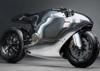 Bandit9 превратил Ducati 821 в ар-деко ракету из жидкого металла