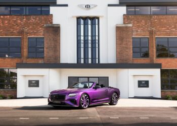 Bentley Continental GTC 2027: уникальная версия в цвете Purple Haze