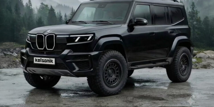 BMW готовит конкурента Mercedes G-Классу: свежий рендеринг