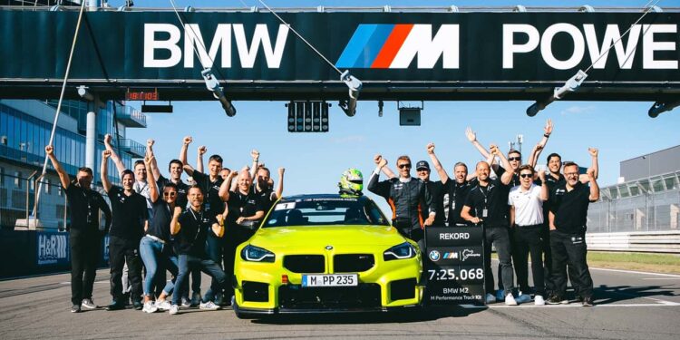 BMW M2 с Track-Kit побил рекорд Нордшляйфе M2 CS