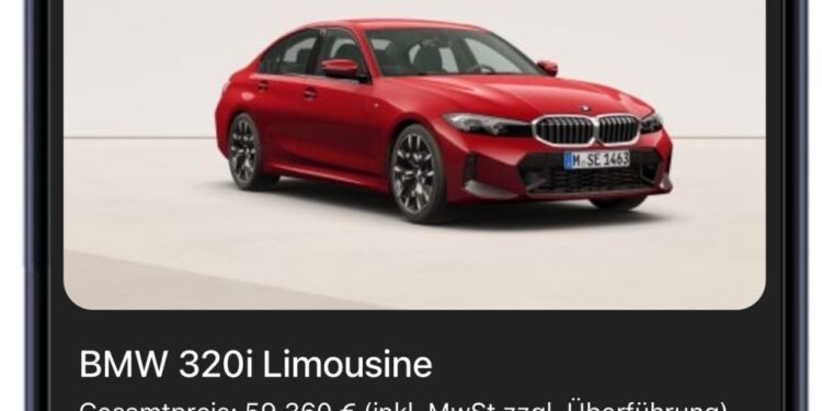 BMW встраивает ChatGPT в конфигуратор автомобилей