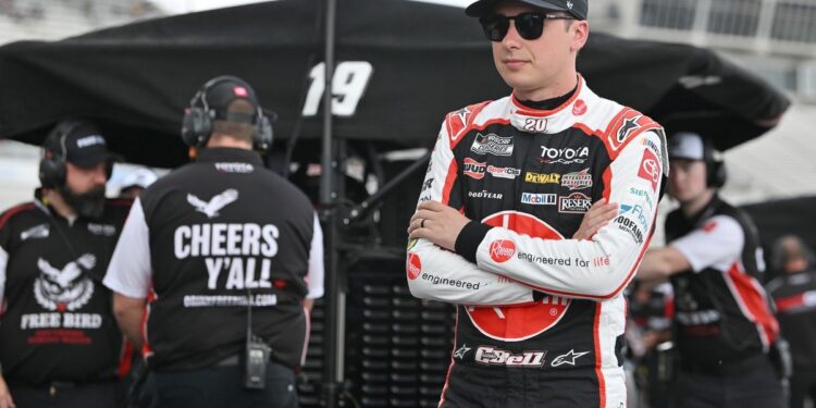 Christopher Bell leads Brickyard 400 practice; Bubba Wallace and SVG hit wall