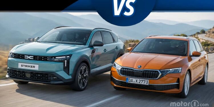 Dacia Striker против Skoda Octavia Combi: битва бюджетных универсалов