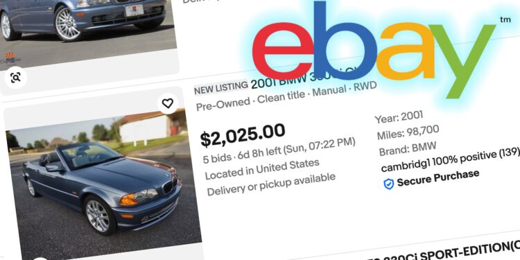 eBay Motors отменила плату за размещение объявлений до конца июля — выкладывай машину бесплатно