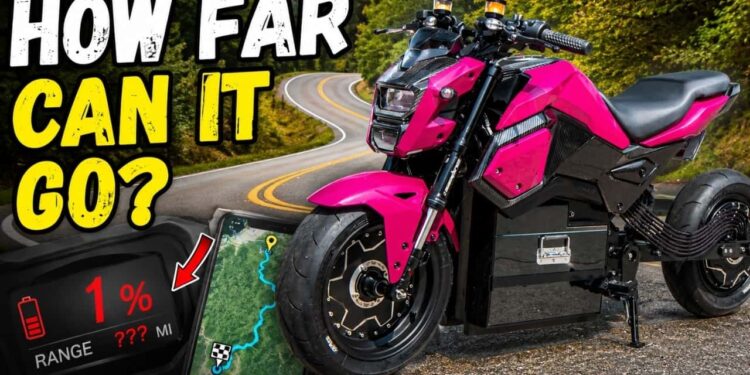 Электрический Honda Grom с огромной батареей: сколько километров он проедет?