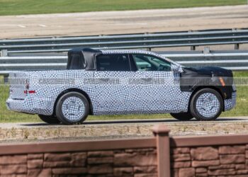 Электрический пикап Ford за $30 000: новые шпионские фото