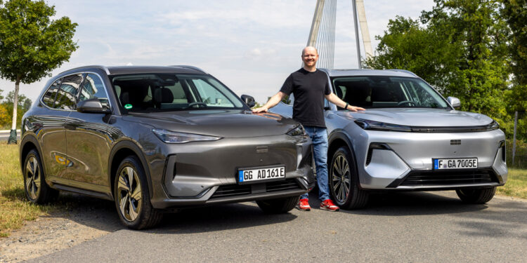 Geely выходит в Германию с двумя SUV — электрическим E5 и гибридом Starray