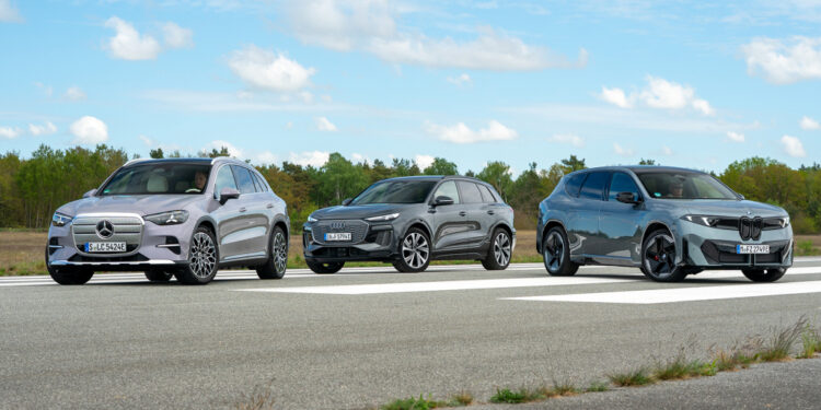 Гигантский электрический внедорожник в тесте Auto Bild: какой E-SUV лучший?