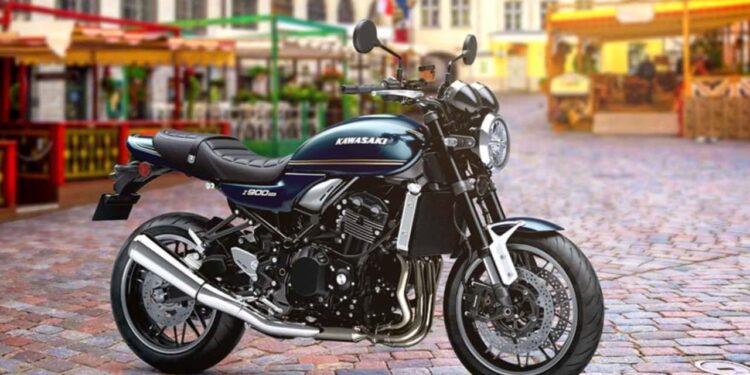 Kawasaki показала ретро-окраску для голого супербайка