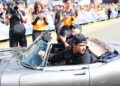 Ландо Норрис приехал на Гран-при Великобритании на легендарном Jaguar E-type