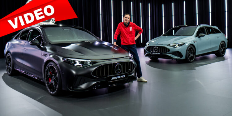 Mercedes-AMG CLA 45: 680 сил и 1759 Нм — электрический удар по премиуму