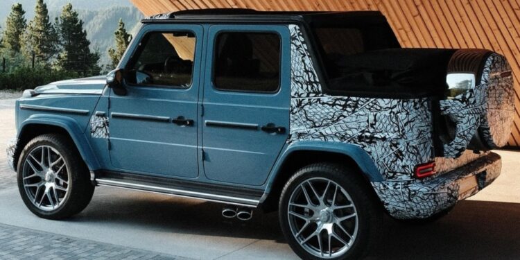 Mercedes G-Класс снова станет кабриолетом — и впервые выйдет версия AMG