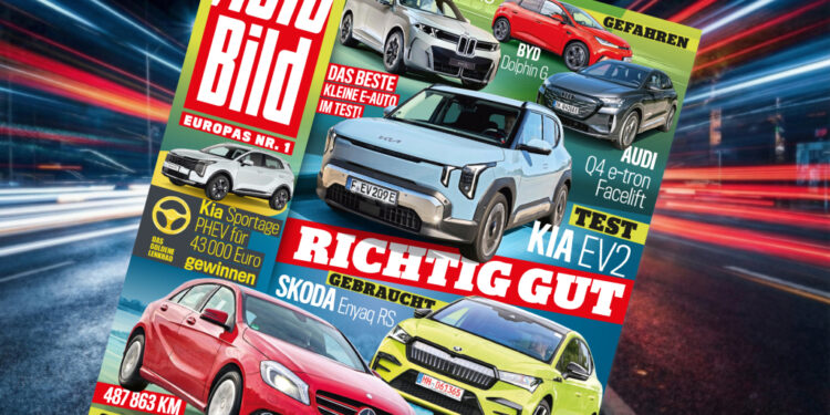 Новый номер AUTO BILD: BMW X5 с пятью двигателями и сюрпризы от Kia