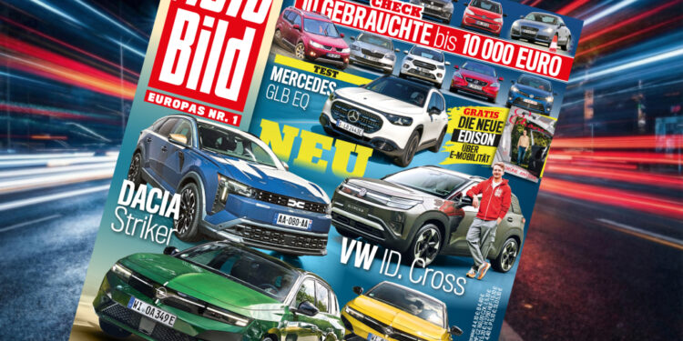 Новый выпуск AUTO BILD: электрокроссовер Mercedes с 800-вольтовой системой и битва Opel Astra