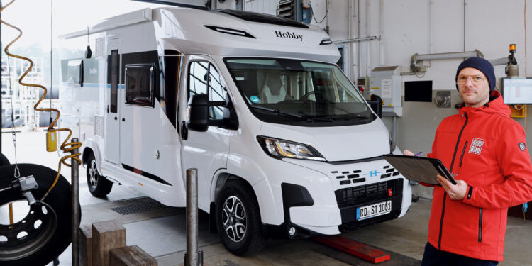 Первый серьёзный тест для Hobby Ontour T 700 FH