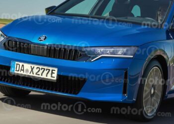 Skoda Octavia (2027): Универсал получил новое лицо — первые рендеры