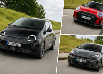 Три электромобиля, которые меньше всего едят на трассе: Renault Twingo, Cupra Raval и Mini Aceman
