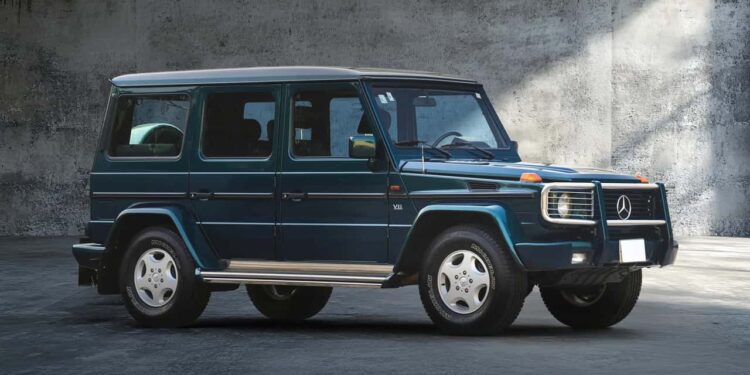 Уникальный Mercedes 500 GE V8 AMG саудовского принца