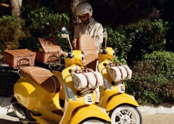 Vespa Gigi Saint Tropez: итальянская свобода встречает современную элегантность