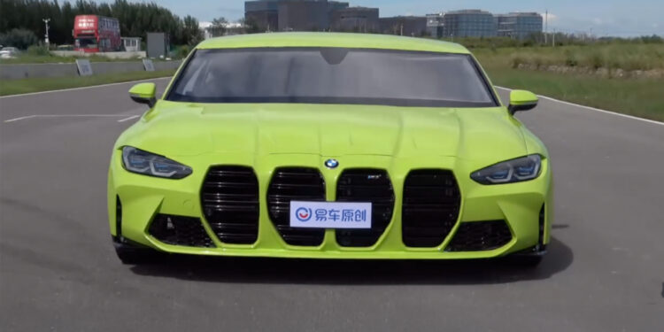 VW Lamando L с двойной решёткой BMW M3: абсурдный проект китайских тюнеров