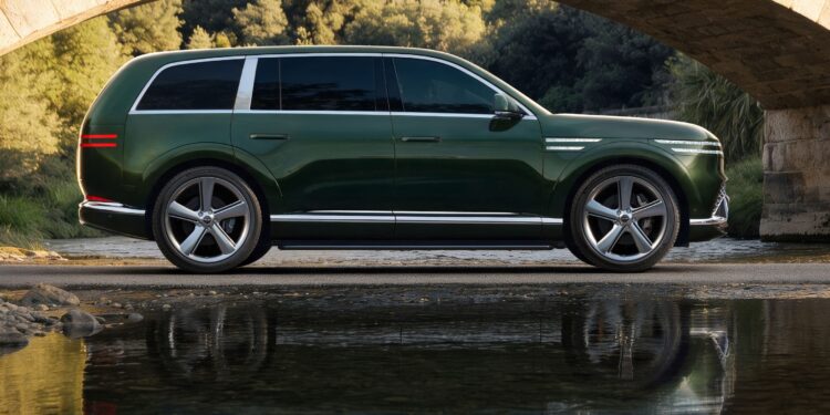 2027 Genesis GV90: фото нового электрического SUV