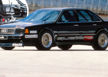 Audi 5000 CS turbo quattro: фото 1986 года раскрывают тайну