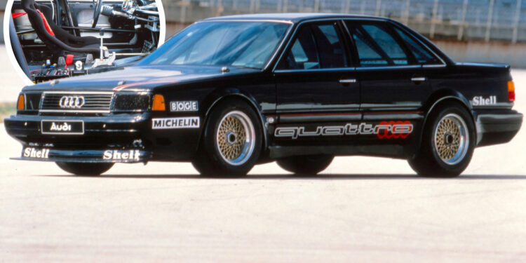 Audi 5000 CS turbo quattro: фото 1986 года раскрывают тайну