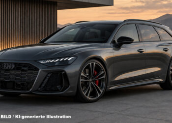 Audi RS 6 с гибридом и 750 л.с.: новая деталь