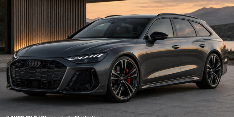 Audi RS 6 с гибридом и 750 л.с.: новая деталь