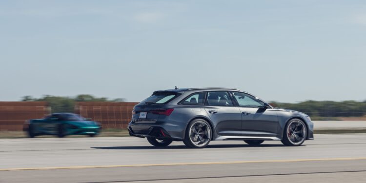 Audi RS6 Avant в тесте 0–150–0: универсал против спорткаров