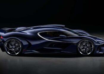 Bugatti Destrier: катящаяся скульптура на базе Bolide