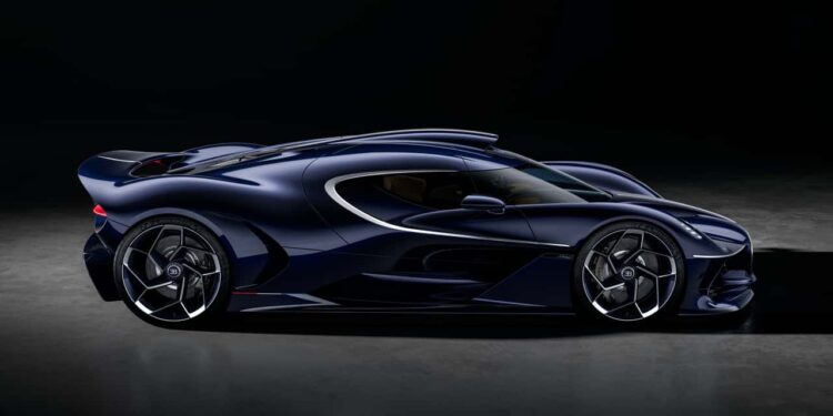 Bugatti Destrier: катящаяся скульптура на базе Bolide