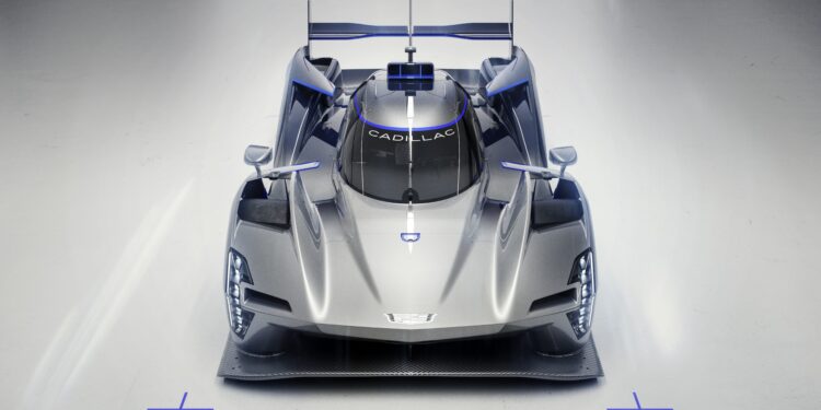 Cadillac V-One: концепт гоночного LMDh для гаража