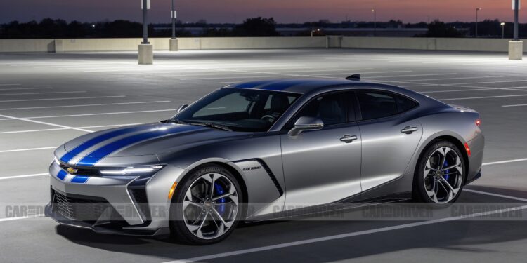 Chevrolet Camaro Sedan 2029: возвращение V-8 мускул-кара