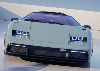 Dieser Lamborghini Diablo Restomod kommt mit handgerissenem V12