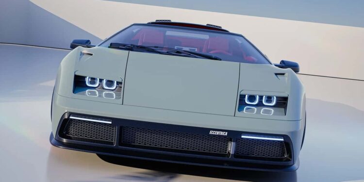 Dieser Lamborghini Diablo Restomod kommt mit handgerissenem V12