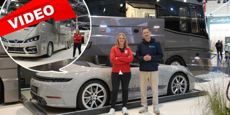 Два кемпера Caravan Salon Düsseldorf стоят почти 5 млн евро