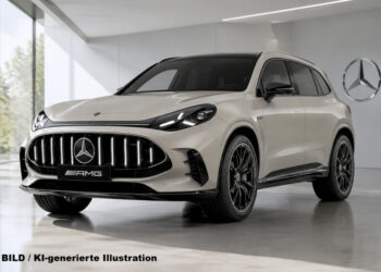 Электрический SUV от Mercedes-AMG: тизеры и первые рендеры