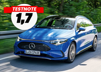 Электрический универсал Mercedes CLA Shooting Brake: тест AUTO BILD