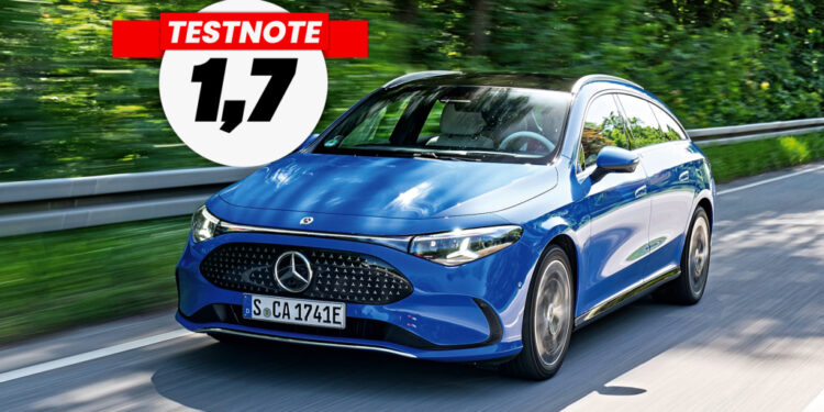 Электрический универсал Mercedes CLA Shooting Brake: тест AUTO BILD