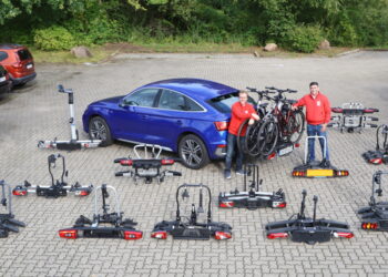 Какой задний велоподъёмник безопаснее? Тест AUTO BILD