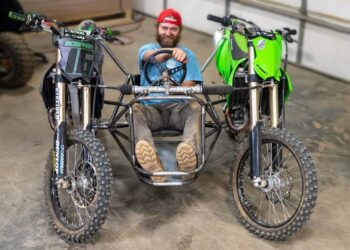 Карт из двух кроссовых мотоциклов: анонс проекта RideApart