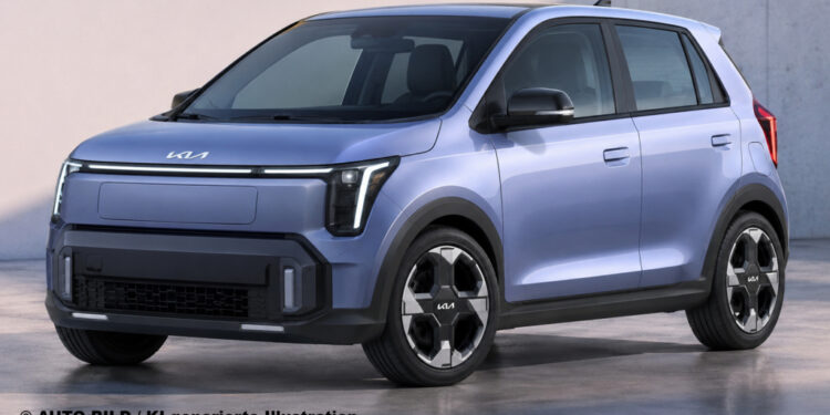 Kia EV1: электрический «Пиканто» с запасом хода до 480 километров