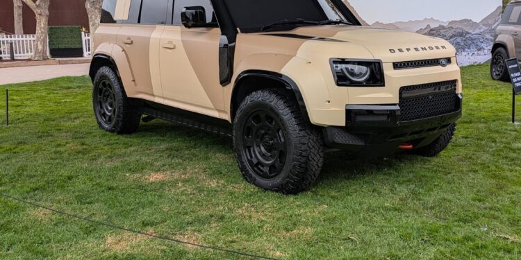 Land Rover Defender Dakar: экстремальный внедорожник для ралли